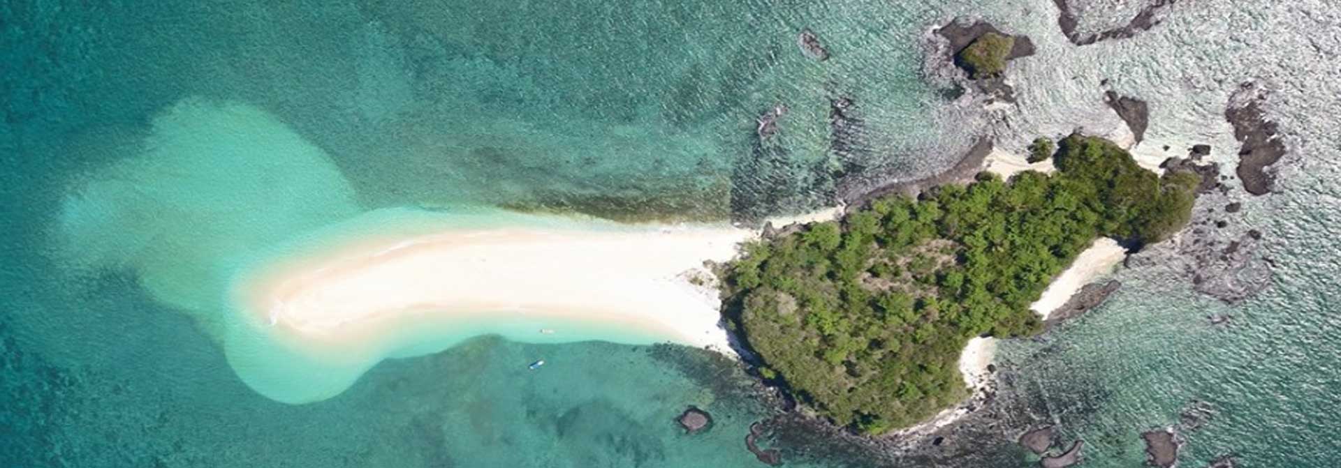 Escursione sull'isola di ' Nosy Fanihy "di fronte al big blue di Nosy Be